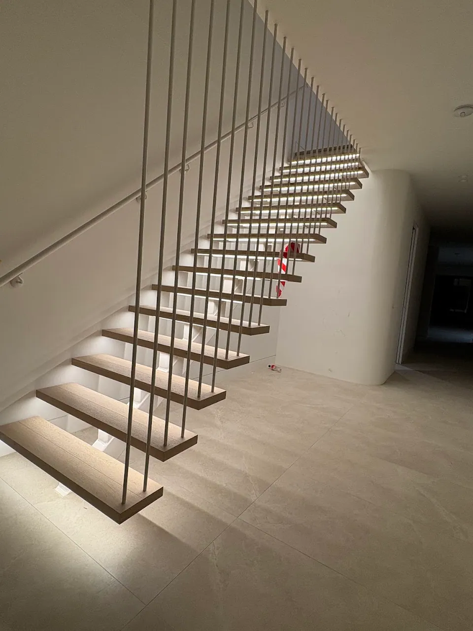 Illuminated staircase from MTEK’s Google project photos